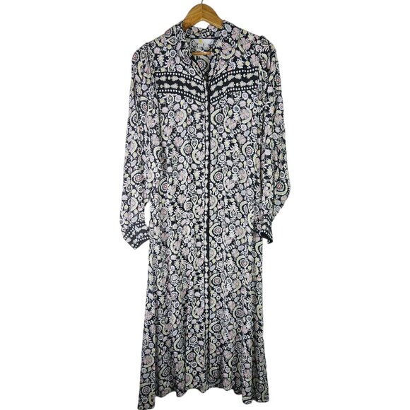 Boden Dresses & Skirts - Boden Floral Western Straight Hem Shirt Dress with Button Front, NWOT, 8R